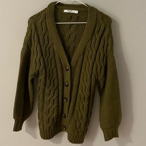 NA-KD Cable Knitted Cardigan